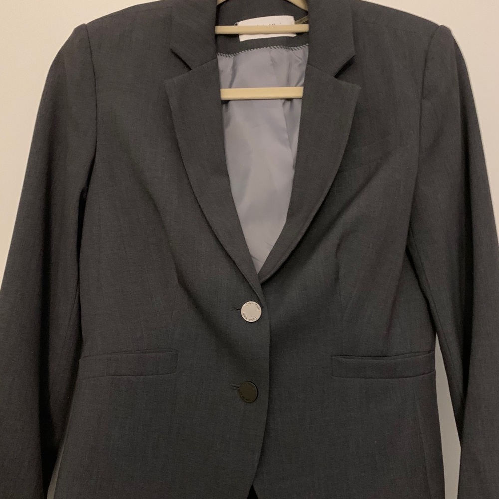 Grey work blazer